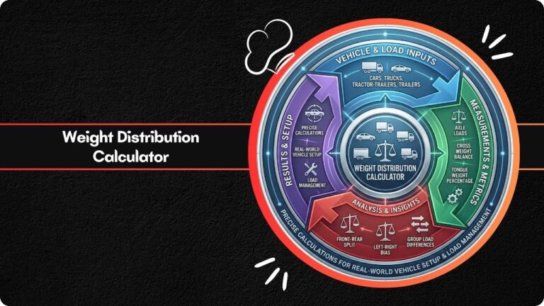 Weight Distribution Calculator