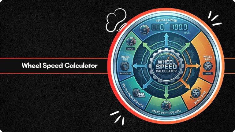 Wheel Speed Calculator