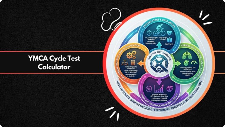 YMCA Cycle Test Calculator