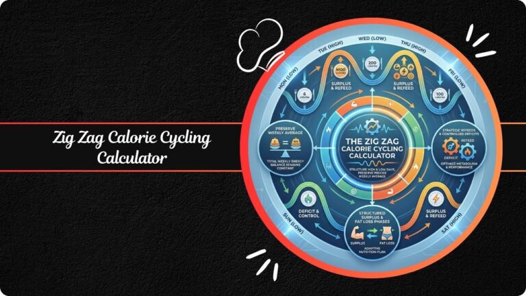 Zig Zag Calorie Cycling Calculator