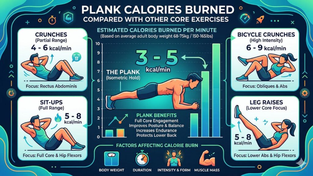 Plank Calories Burned