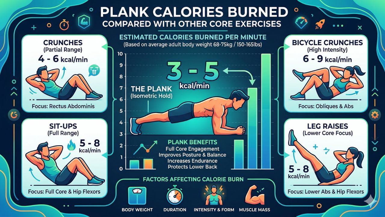 Plank Calories Burned
