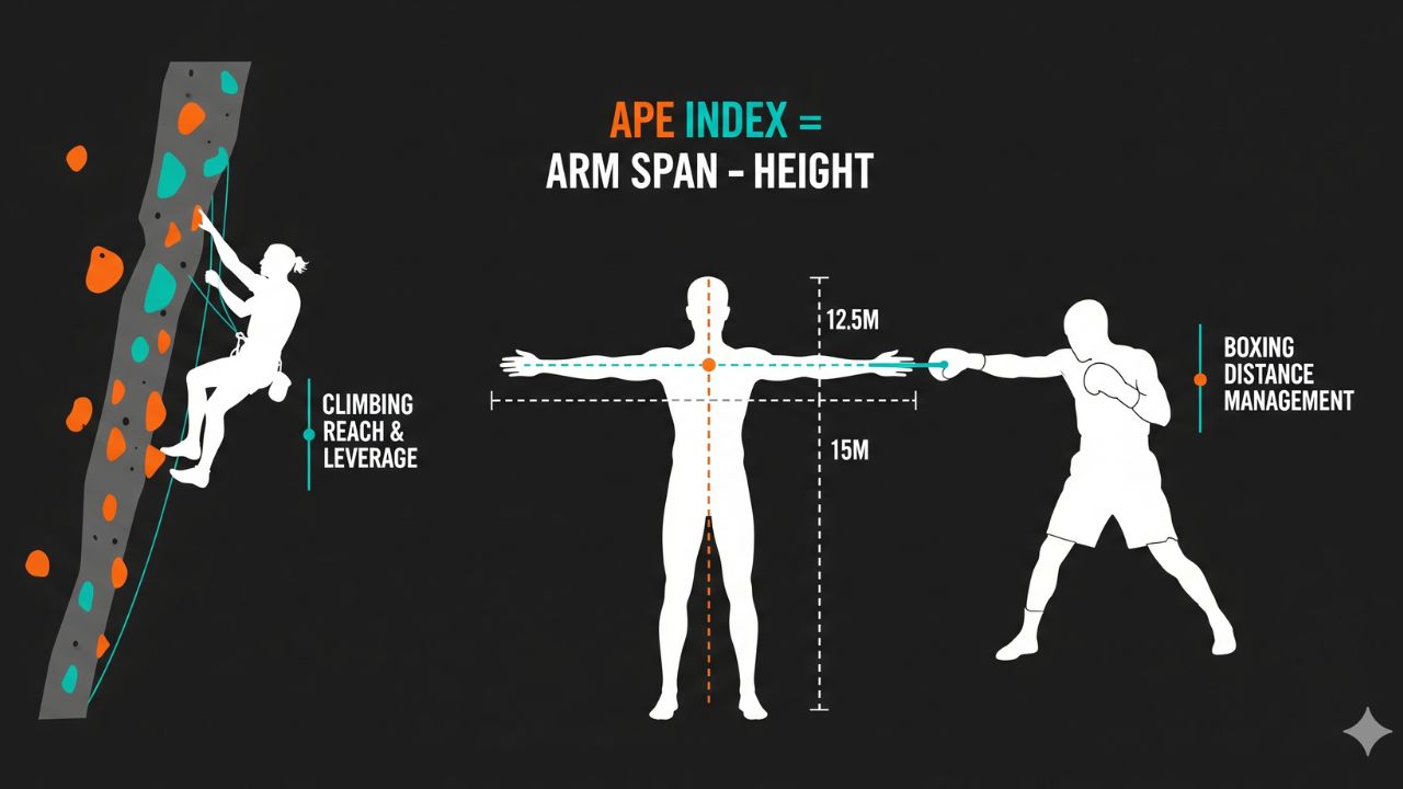 Why Ape Index Matters in Climbing and Sports?